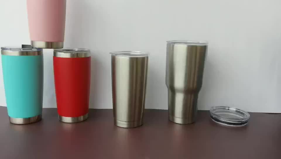 wholesale 20oz tumblers Double Wall Stainless Steel Powder Coated