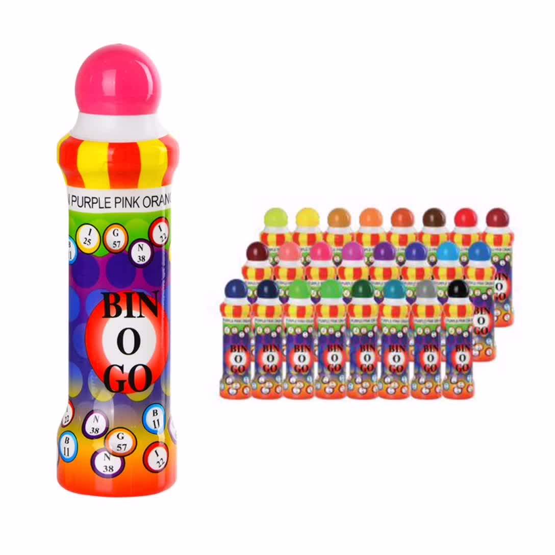 Wholesale 18mm Nib Size With 88ml Bingo Dabber Marker Used For Bingo
