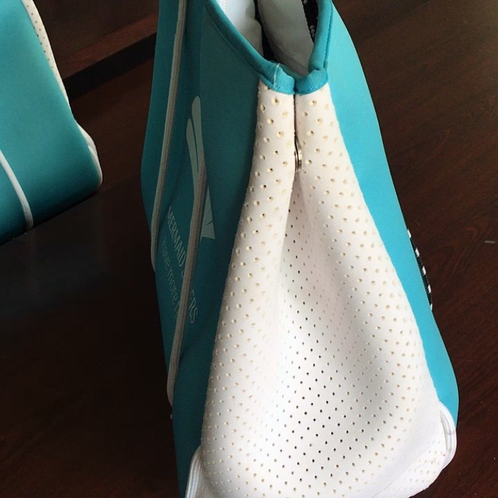 Customized Neoprene Beach Bag Waterproof Neoprene Beach Tote Bag For