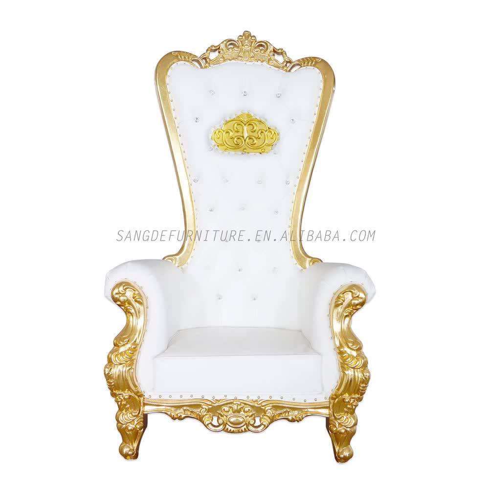 Factory Price Queen Royal Throne Chairs King For Planning Events Buy