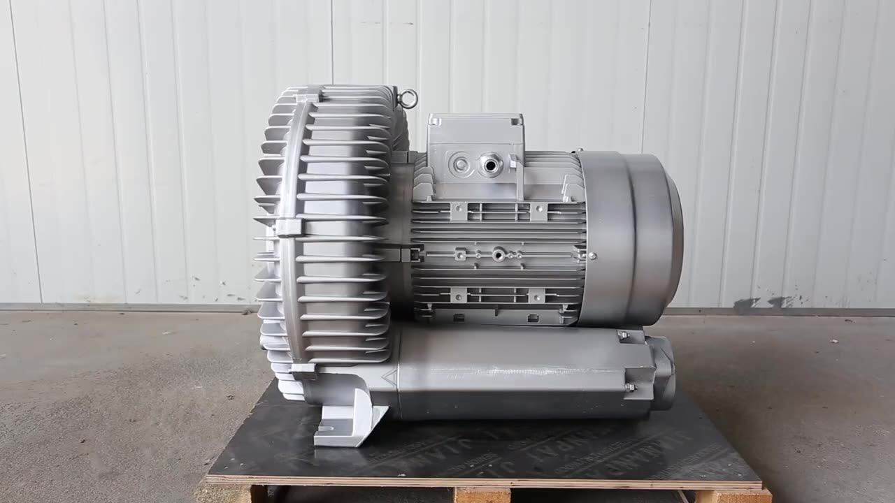 3kw High Pressure Single Stage Vacuum Pump Three Phase Ring Blower