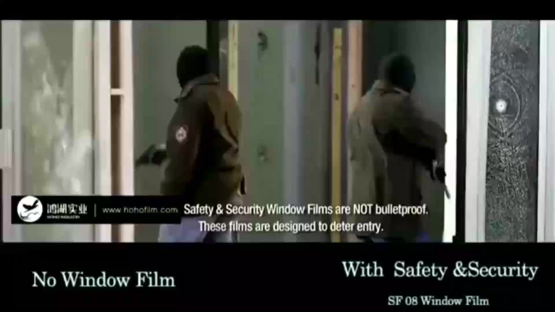 1.52m X 30m 8 Mil Adhesive Clear Protect Safety Window Film,Pet