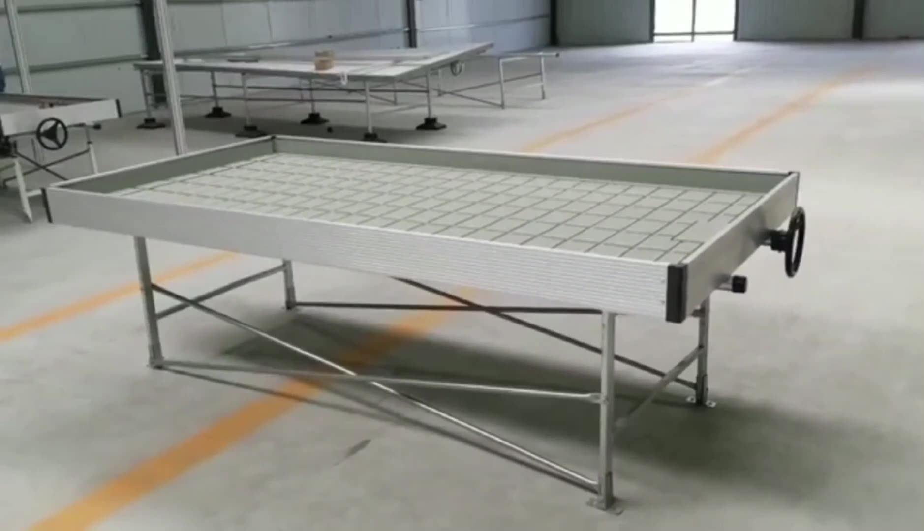 Custom 4x4 3x6 4x6 4x8 Hydroponic Grow Table Flood Table Grow Flood