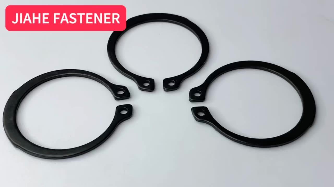 Internal Retaining Rings Circlips Black Internal Lock Washers Normal ...
