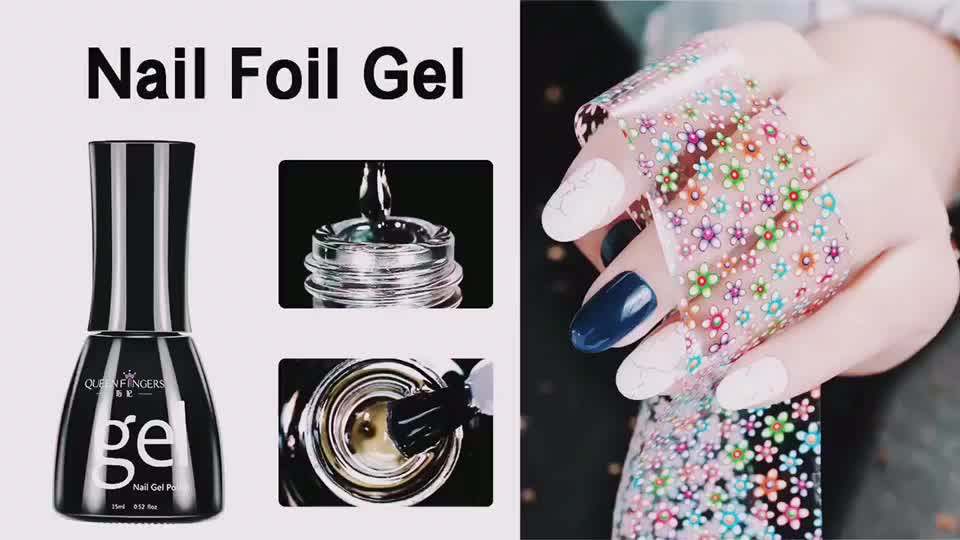 15ml Star Starry Sky Nail Foils Manicure Nail Art Glue Clear Adhesive Star Glue For Nail Foils