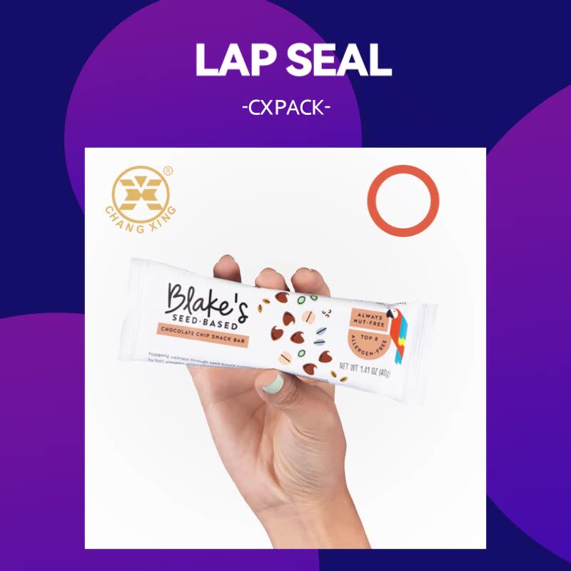 Custom Printed Heat Seal Plastic Food Grade Packaging Chocolate Granola