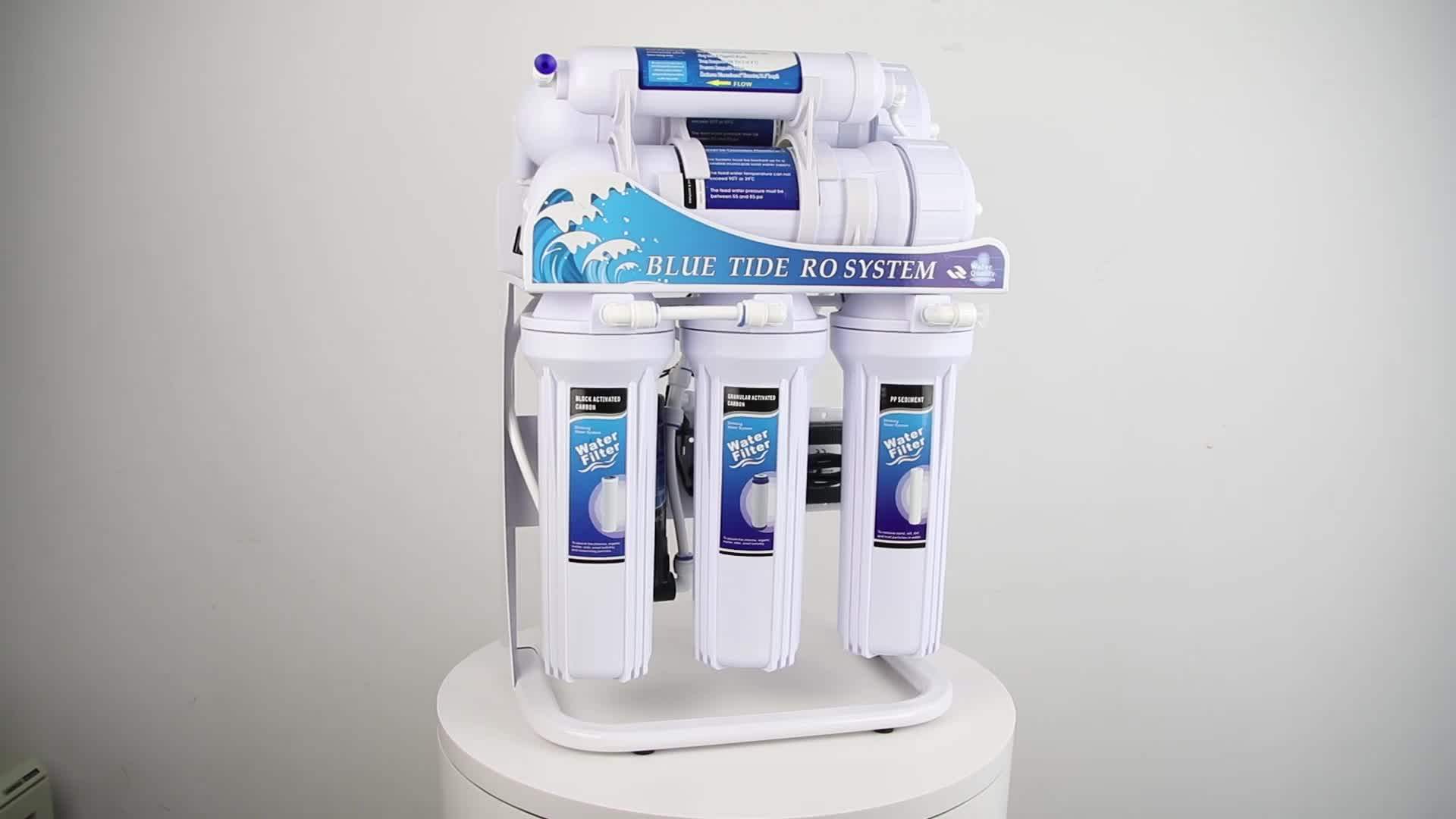 Big Flow Tankless Reverse Osmosis Commercial Water Purification System