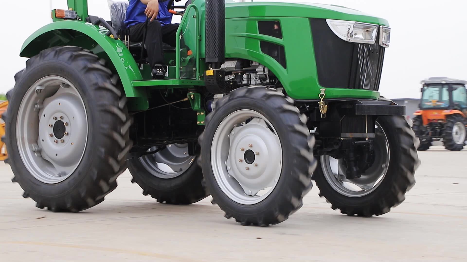 Small Farm Tractor 25hp 30hp 35hp 40hp Mini Used Tractor With Front End Loader And Backhoe Mower