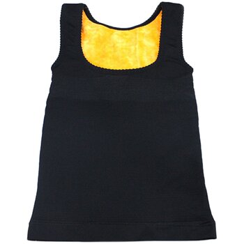 Gold velvet thickened warm body shaping vest women's chest support bag chest tummy control slimming slim winter sleeveless bottoming vest