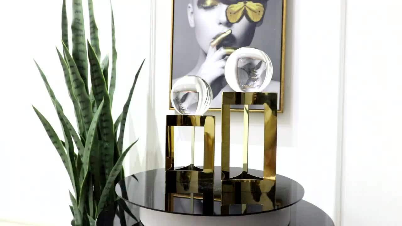 Wholesale Designer European Office Crafts Crystal Home Decoration