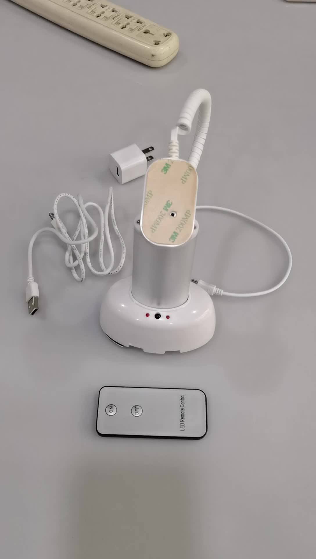 Cell Phone Antitheft Display Stand With Security Alarm And Charging