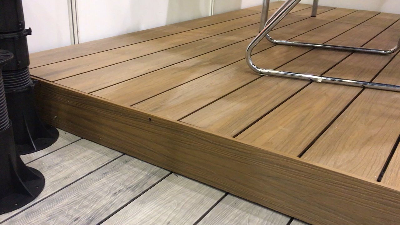 Canton Garden Flooring Patio Balcony Boundary Frost Resistance Wpc