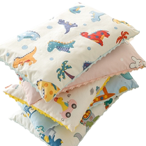 Cotton type A bean pillow cartoon childrens pillow core baby neck pillow breathable boys and girls kindergarten