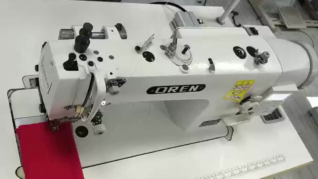 Single Needle Chain Stitch Thick Material Industrial Sewing Machine