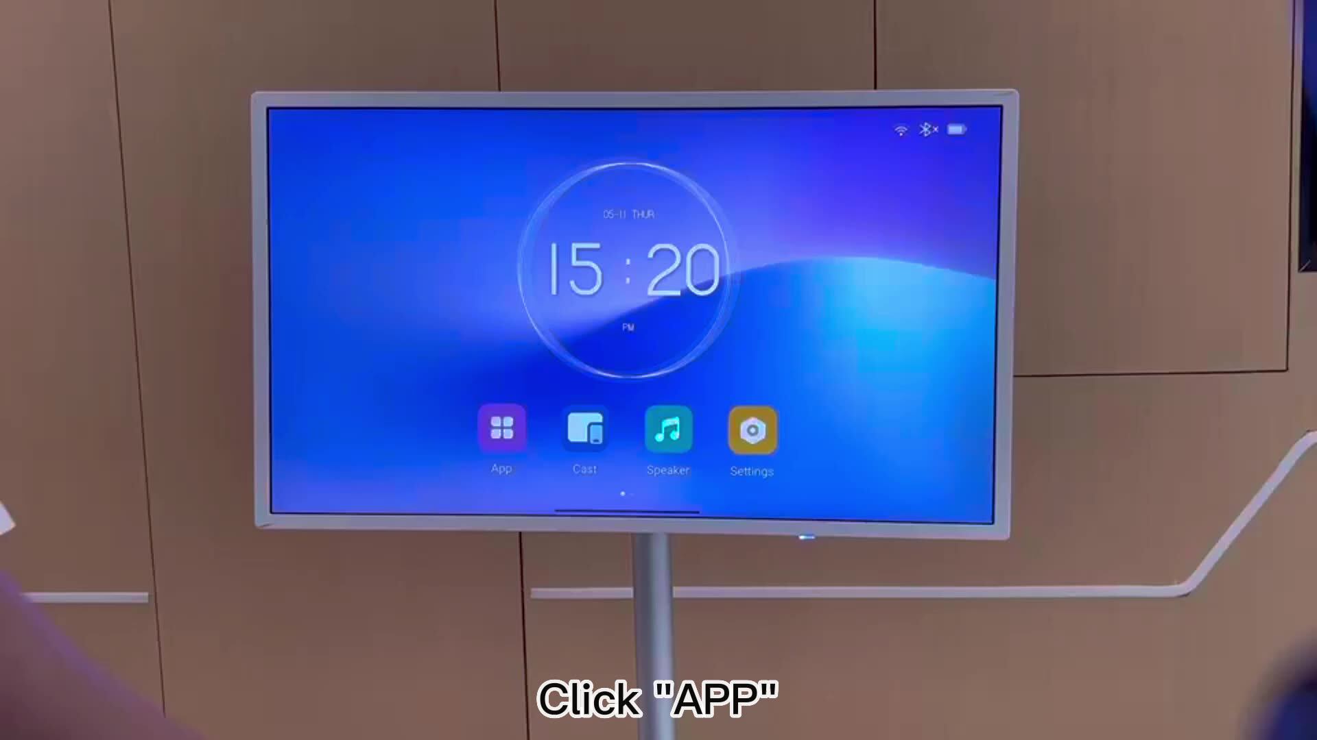 Touch Pc Stand By Me Tv 21.5 23.8 27 Inch Smart Touch Screen Portable