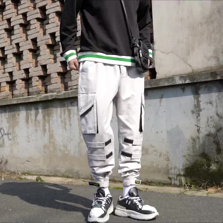 Los Hombres Pantalones De Carga 2019 Hombre Hiphop Caqui Bolsillos Pantalón Pantalones Hombre De Moda Pantalones Overoles - Buy Hombre Pantalones Carga 6 Bolsillos Para Hombre Pantalones De