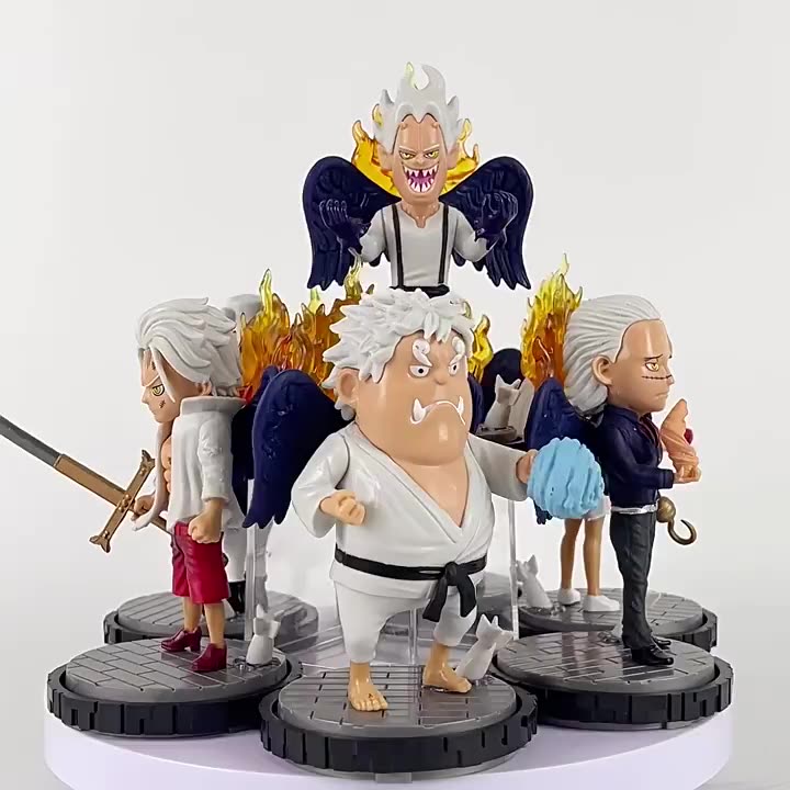 7ピース/セットアニメルフィサンジゾロウソップデコレーション