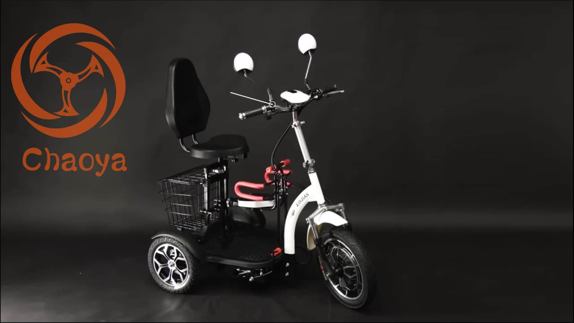 48v/12ah Lead Acid Battery/removable Lithium Powered Zappy 3 Wheel