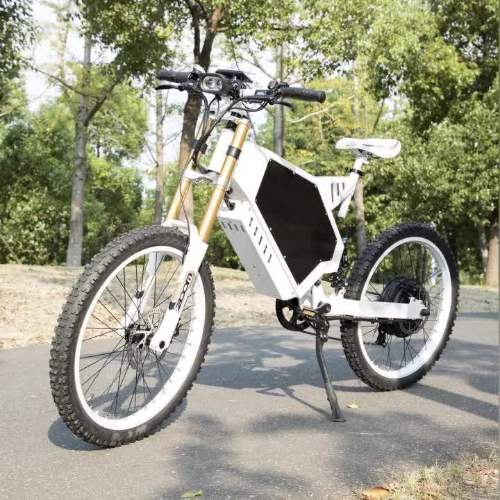 Off Road Electric Dirt Bike 72v Vtt 8000w Long Range Electric Bicycle