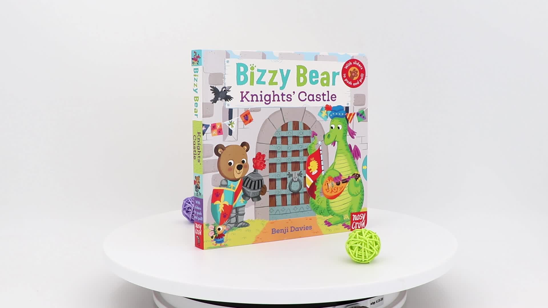 Winnie the English loạt gốc bận rộn của truyện tranh Bizzy Gấu knights lâu đài lâu đài, truyện tranh knight tông cuốn sách hoạt động giác ngộ cho trẻ em chơi trong khi học tập cuốn sách điều hành tổ chức Đồ chơi giáo dục