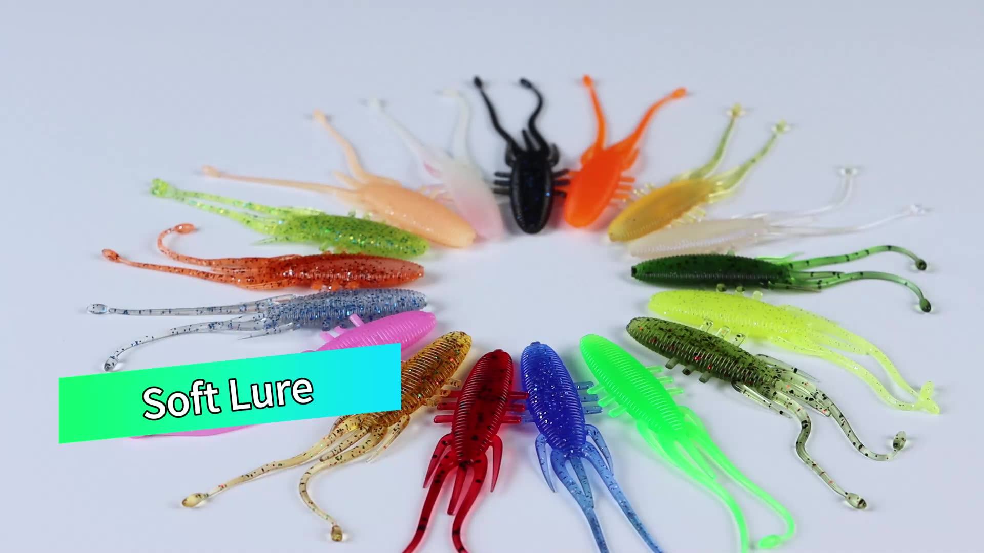 Thorforce Custom 85mm2.4g Fishing Long Tail Grubs Lurefishing Bait Lure