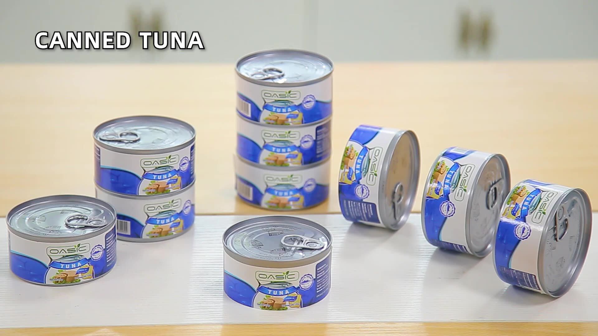 Good Quality Fresh Bonito Tuna Canned In Oil 1.8kg Chunk High Drained