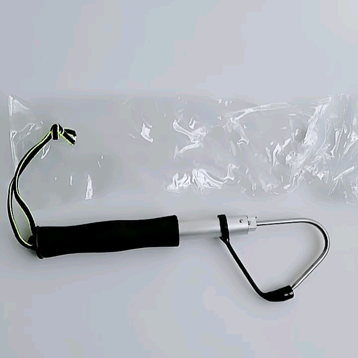 60cm/120cm Telescopic Fishing Gaff Ocean Boating Grip Holder Aluminum