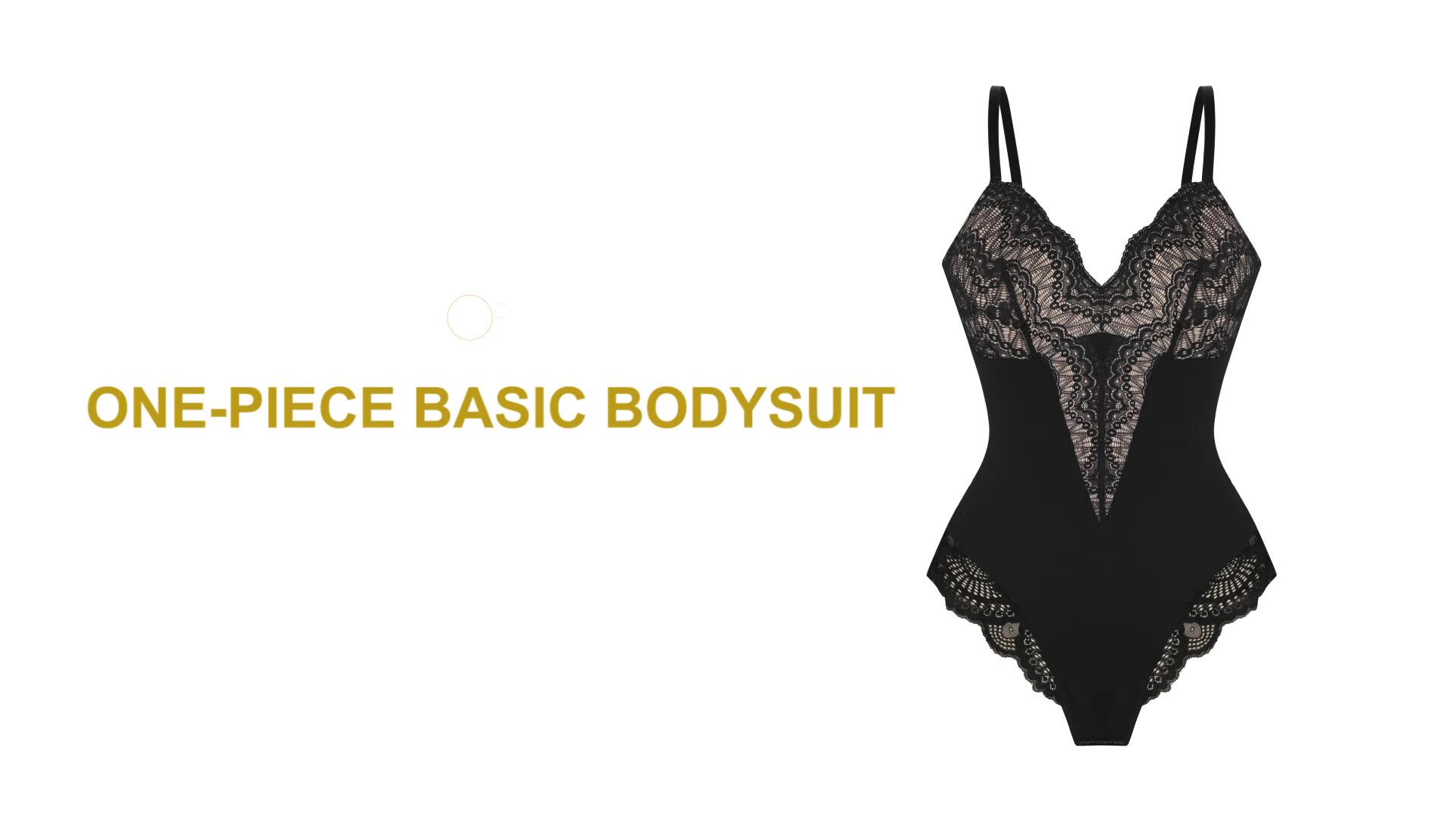 Custom Streetwear Bodysuit Tummy Control Shaper Hip Padding Shapewear