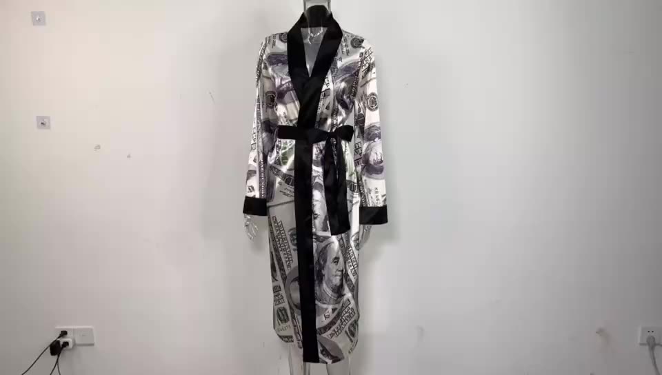 satin money robe