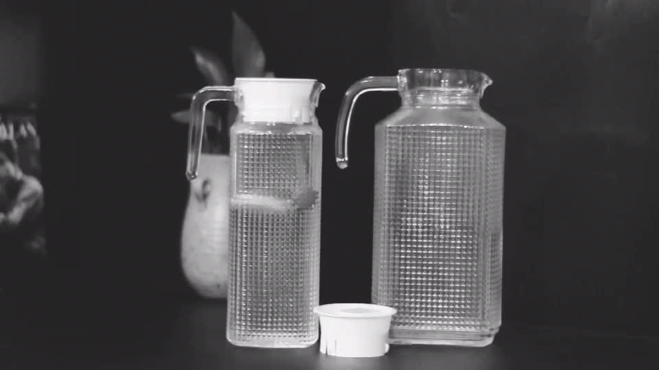Octagon 1l Square Glass Jug Machine Made Cold Water Glass Pitcher Buy Cheap Glass Pitcher,Oil