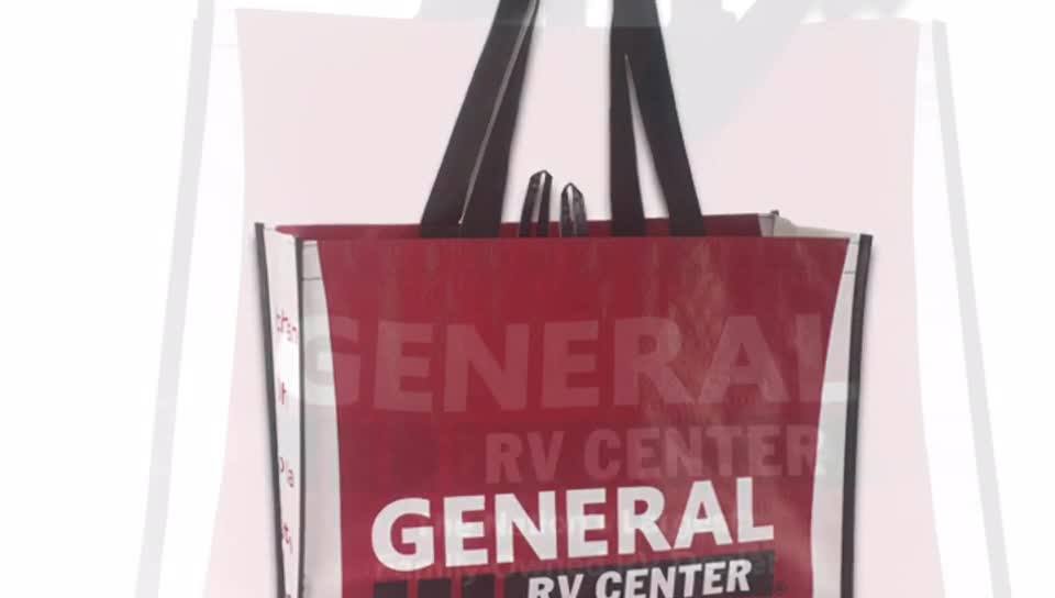 Pp Shopping Bag Non Woven Fabric Carry Bag Hemp Plastic Bags With