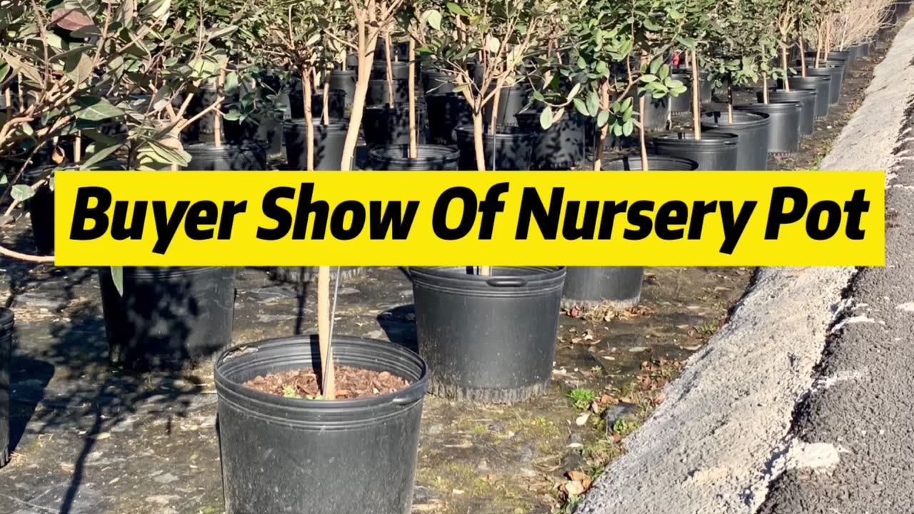 Flower Pots Nursery Pots Garden Plastic 7 Gallon 5 Gallon 3 Gallon Used