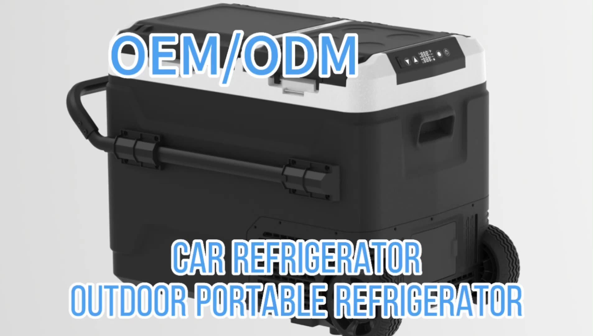 Dual Zone12v 24v Fridges Cooler Box Car Fridge Freezer Portable