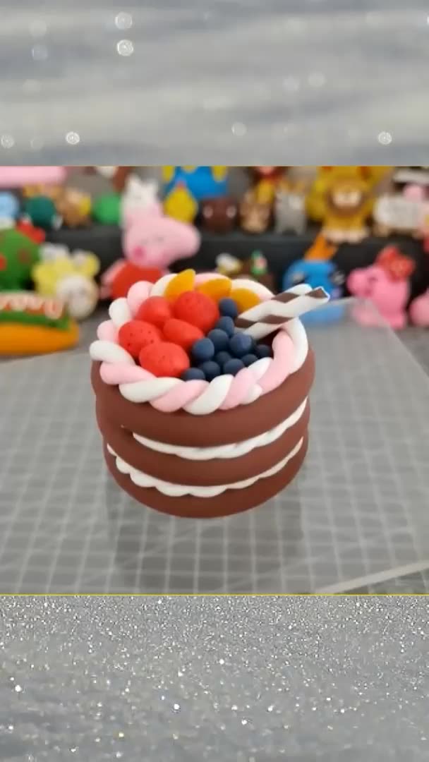 Polymer Clay Oven Baked Soft Modeling Earring Jewelry Handmade Craft