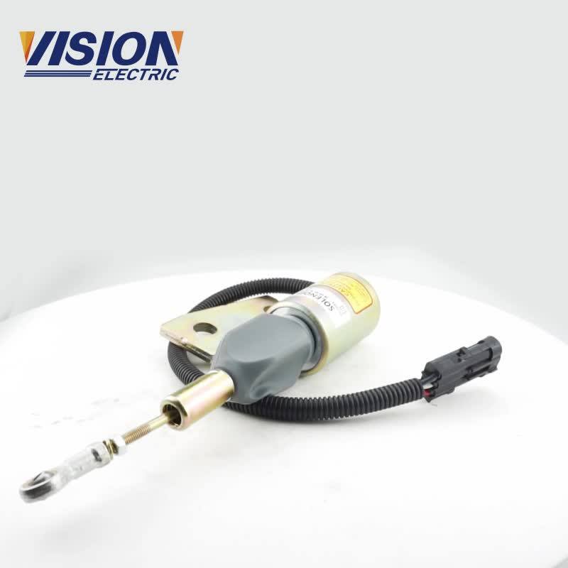 24v Dc Continuous Duty Fuel Stop Solenoid Actuator For Diesel Engine 3991168 Buy Dc Ac
