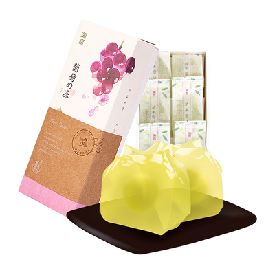 淘吉果冻葡萄礼盒布丁超大盒装果肉儿童节日礼物休闲零食送礼盒