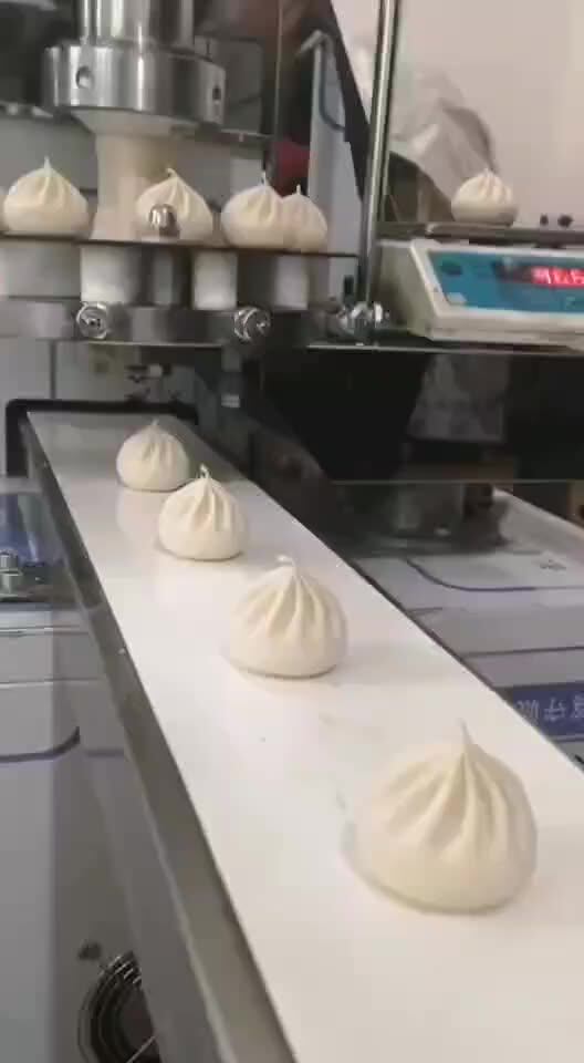 Automatic Meat Bun Maker Steam Stuffed Bun Momo Baozi Making Machine