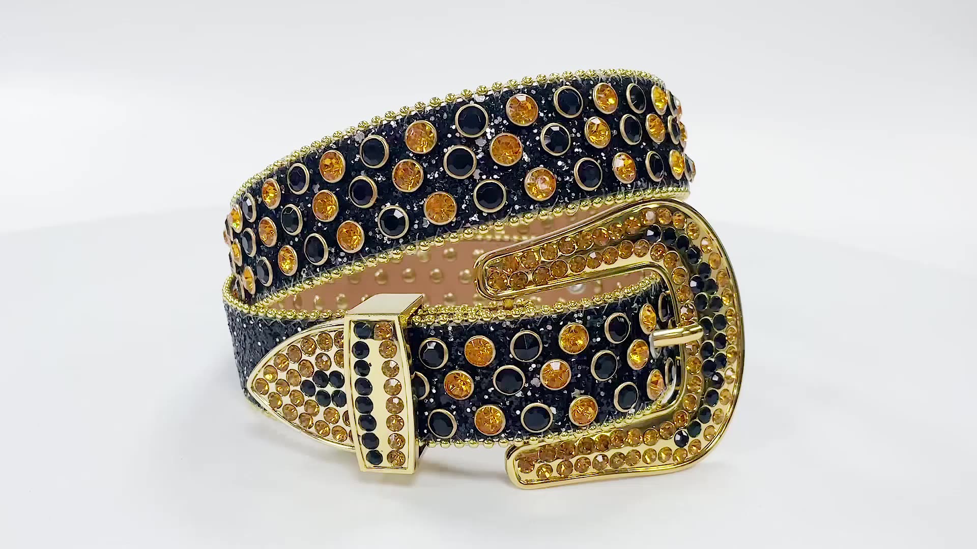 Dropshipping New Fashion Western Studded Sparkle Diamond Men Rhinestone