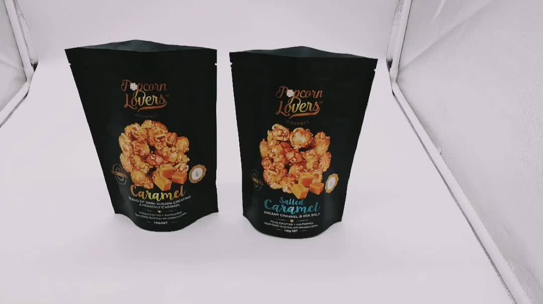 Customized Printed Ziplock Plastic Popcorn Packaging Bags Buy Popcorn Packaging Bags,Plastic