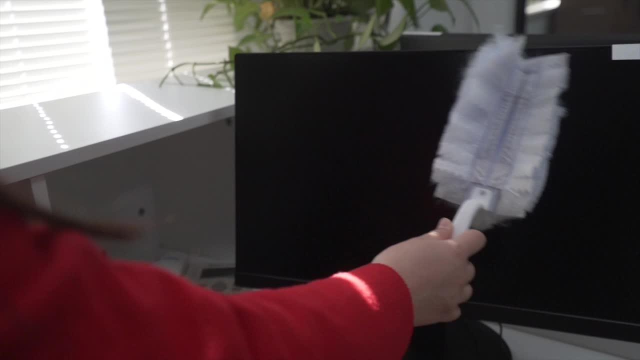 Hot Sale Foldable Fluffy Car Duster Cleaning Microfiber Opolar Air