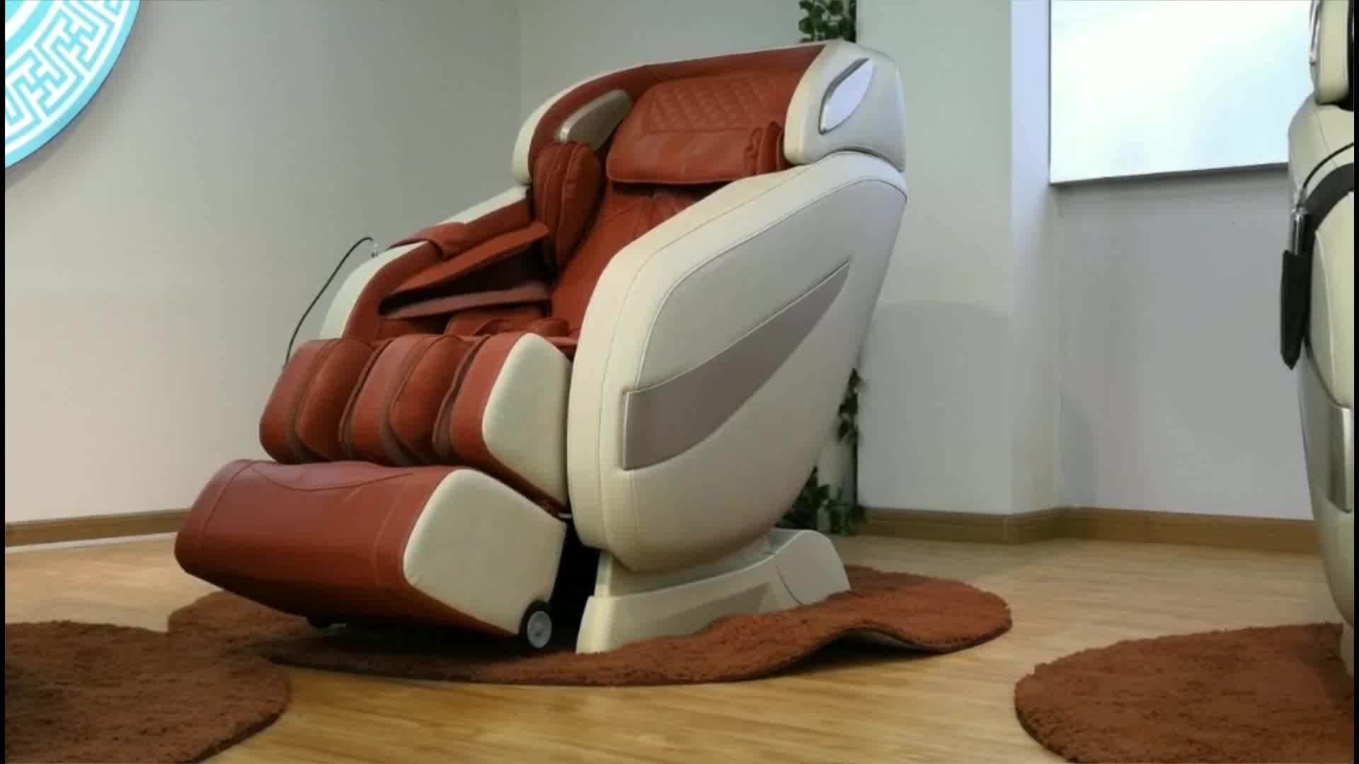 Multifunctional Pu Leather Luxury Massage Chair 3d Zero Gravity Smart
