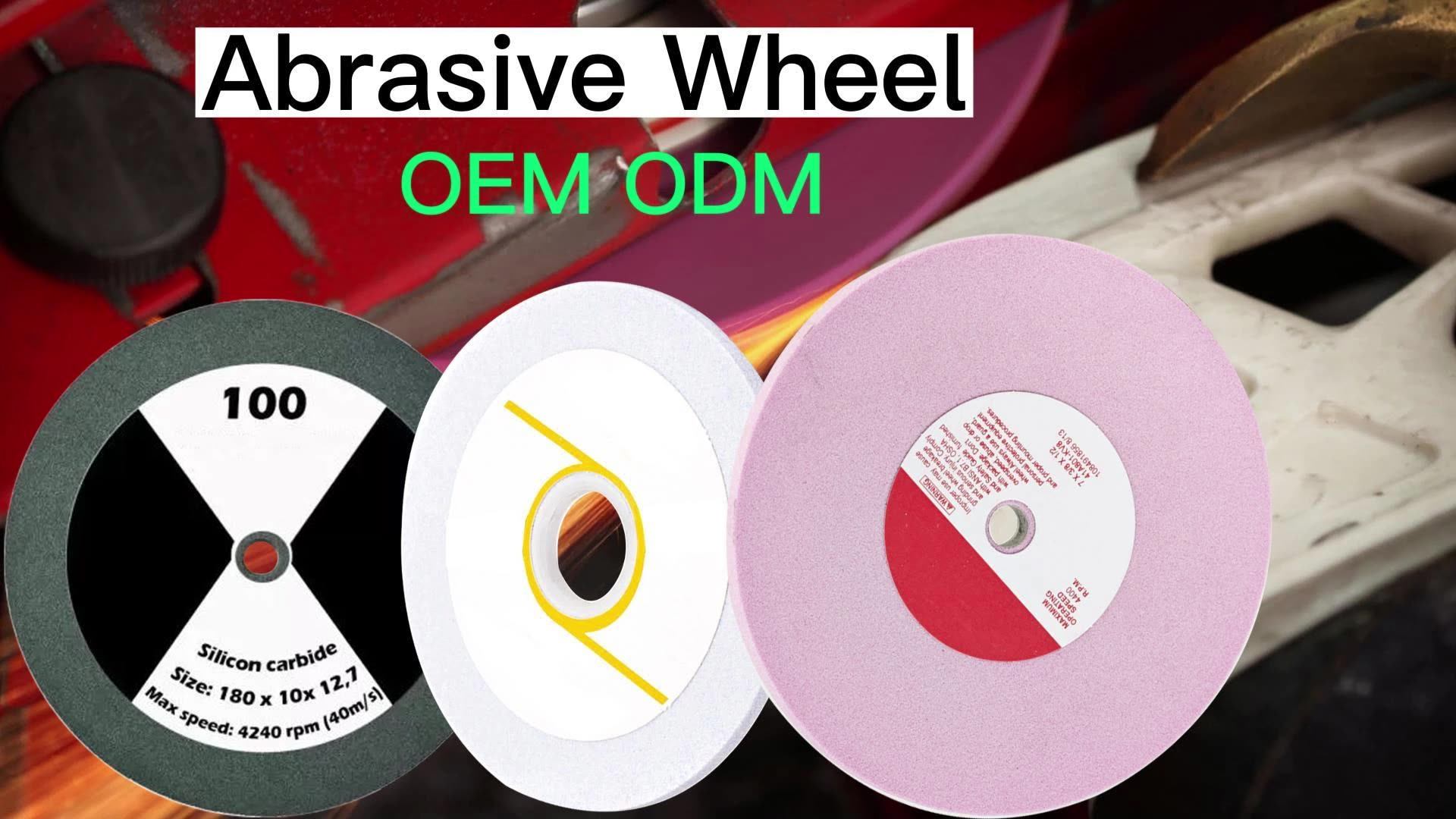 Silicone Carbide Aluminium Oxide Grinding Wheel Abrasive Wheel Stone