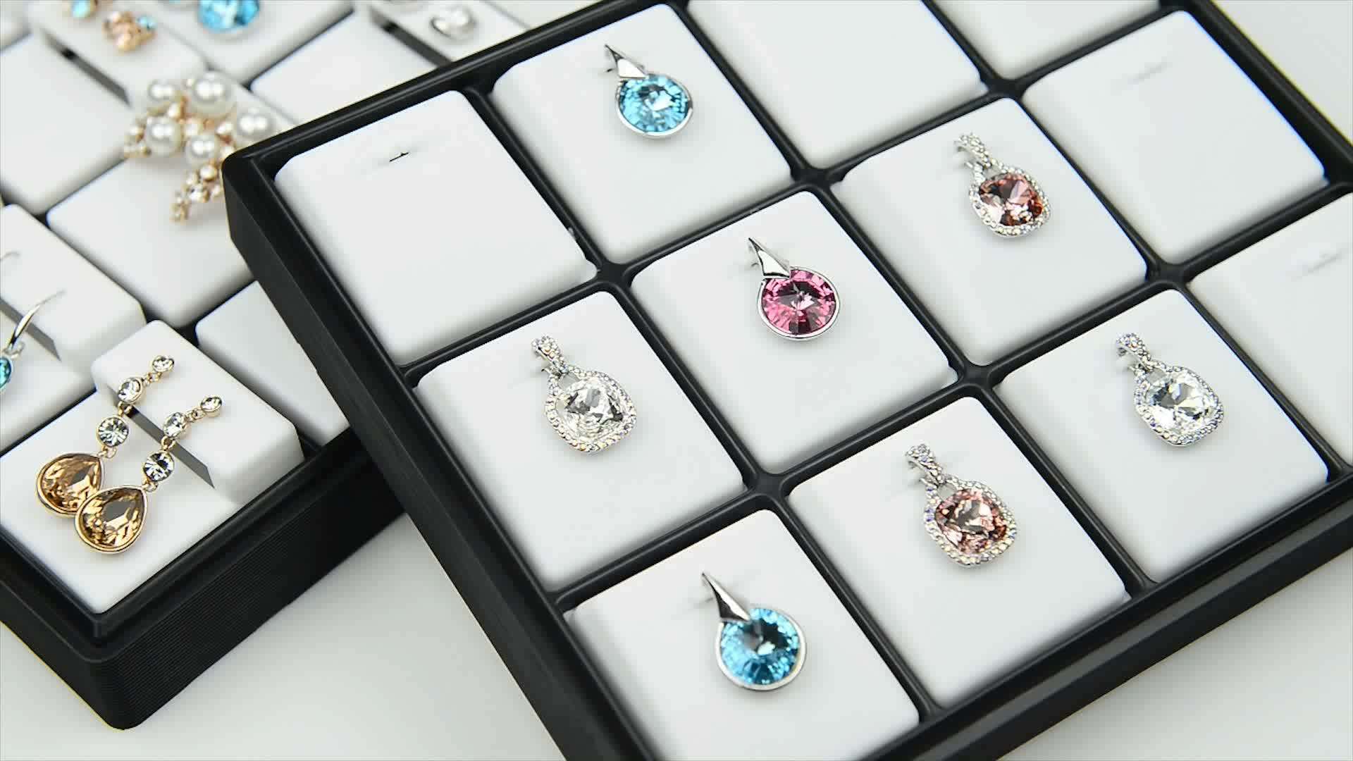 Fanxi Custom Jewellery Display Trays For Ring Earrings Necklace Pendant