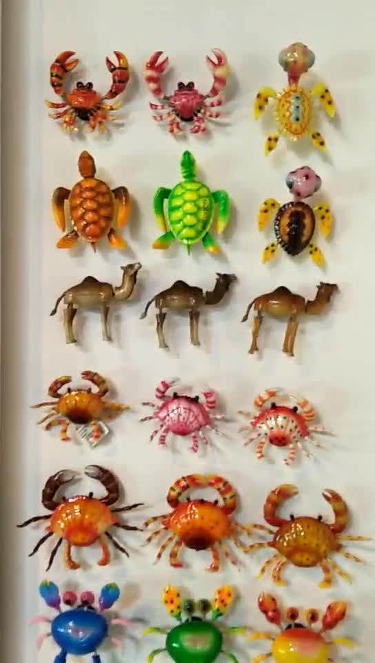 Wholesale Custom Beach Animal Souvenir Plastic Lobster Bobble Fridge