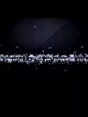 Black shower set Household air pressurized rain shower nozzle Wall-mounted square hot and cold faucet Imported brass