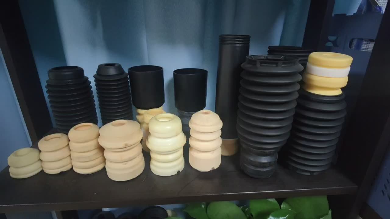 Shock Absorber Dust Cover Kit Rubber Buffer For Bmw F10 Suspension