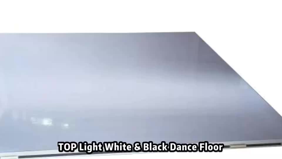Wooden Marquee Black Wood Vinyl Wrap Used Marley Portable Dance Floor