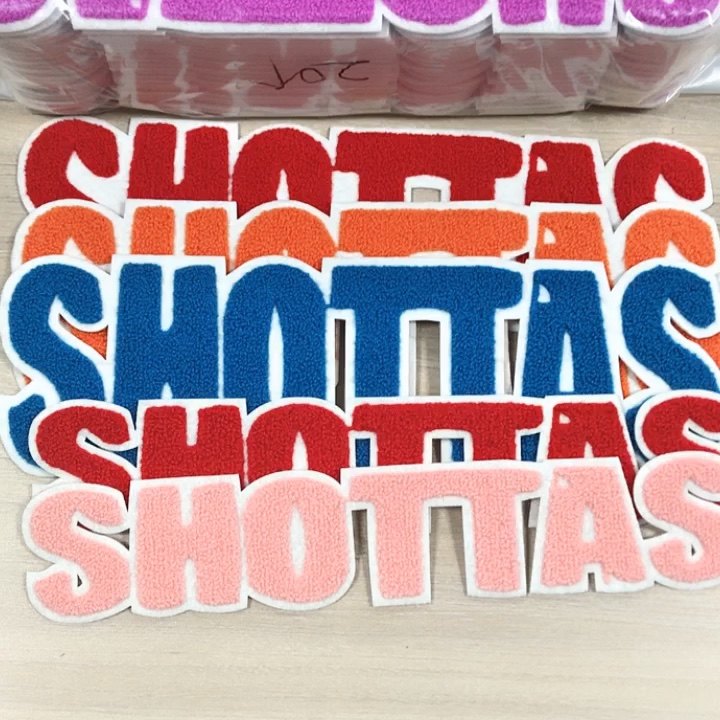 Custom Alphabet Iron On Patches,Letter Applique Patch,Wholesale