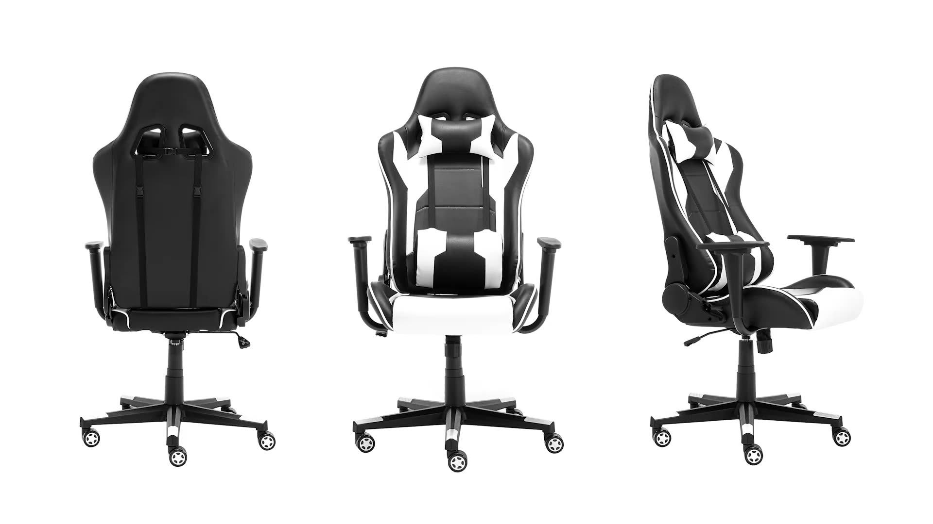 Modern Simplicity Office Computer Gamer Recliner Racing Gaming Chair