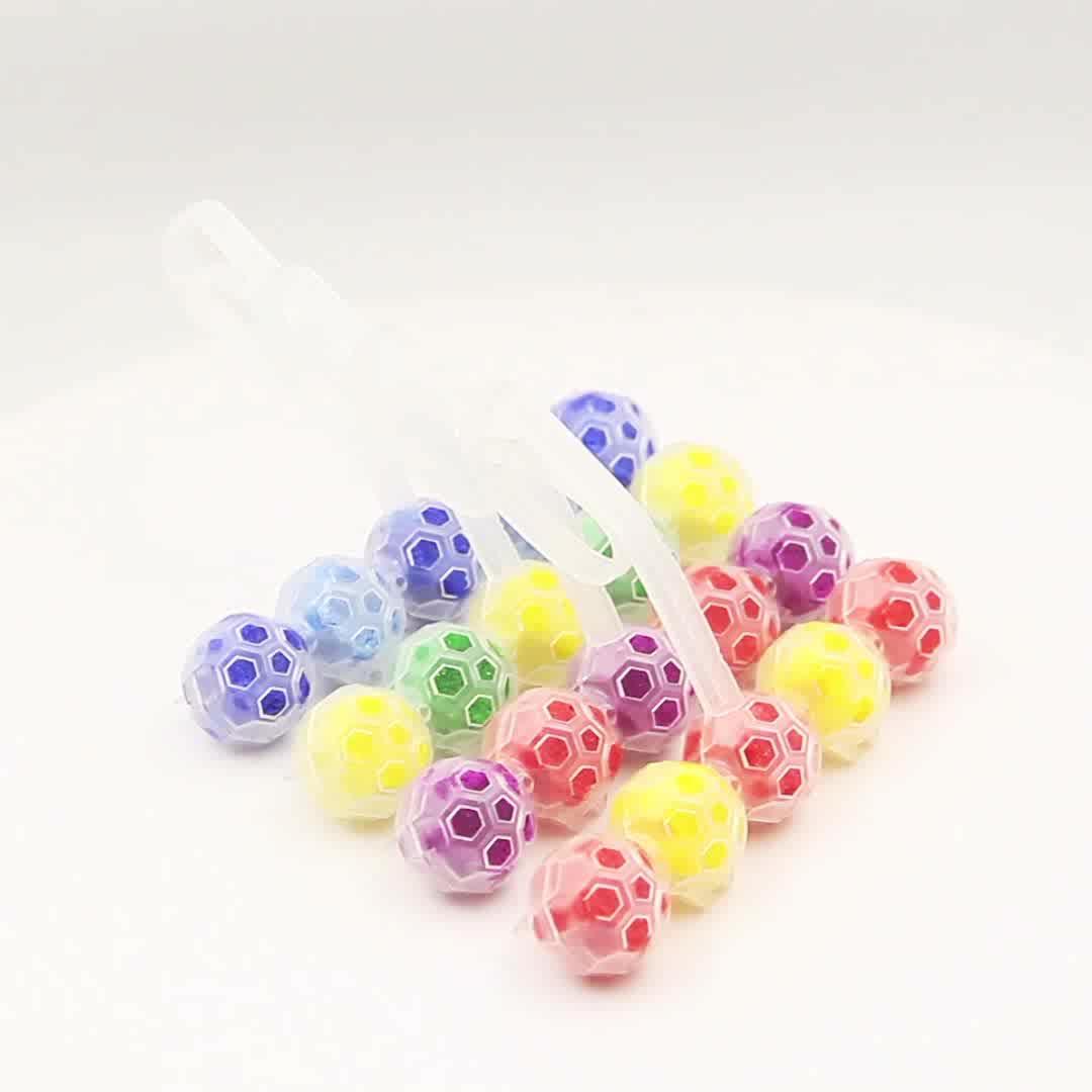 New 5 Ball Hanging Flush Toilet Clean / Wc Foam Type Air Freshener